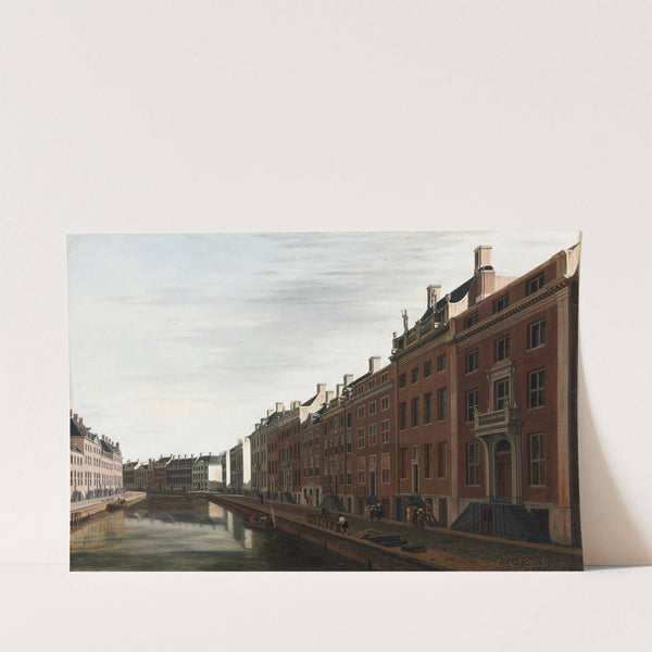 De Gouden Bocht in de Herengracht in Amsterdam vanuit het westen (1672) by Gerrit Adriaensz. Berckheyde
