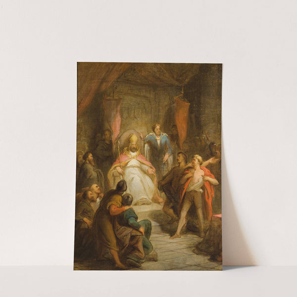 De graaf van Gelre en de heer van Amstel in het Domkapittel van Utrecht, Anno 1227 by Antonie F. Zürcher