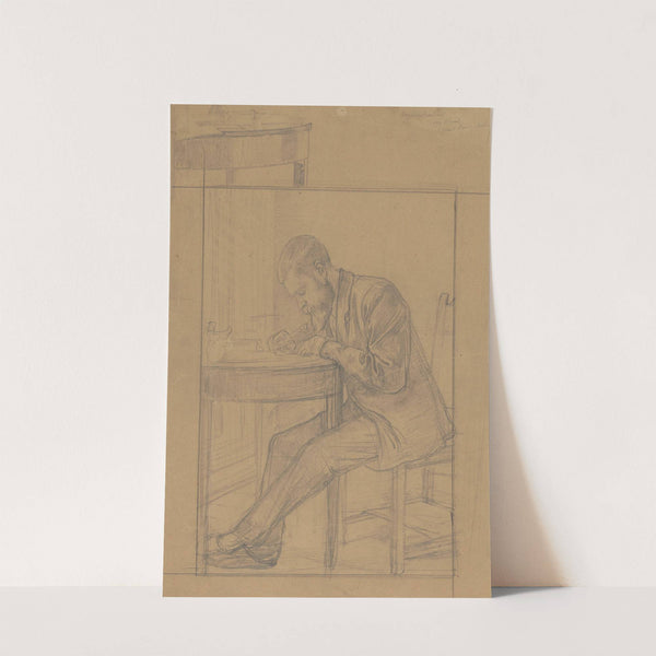 De graveur Raeder by Jan Veth