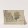 De Groothoofdspoort te Dordrecht by Willem de Haas Hemken
