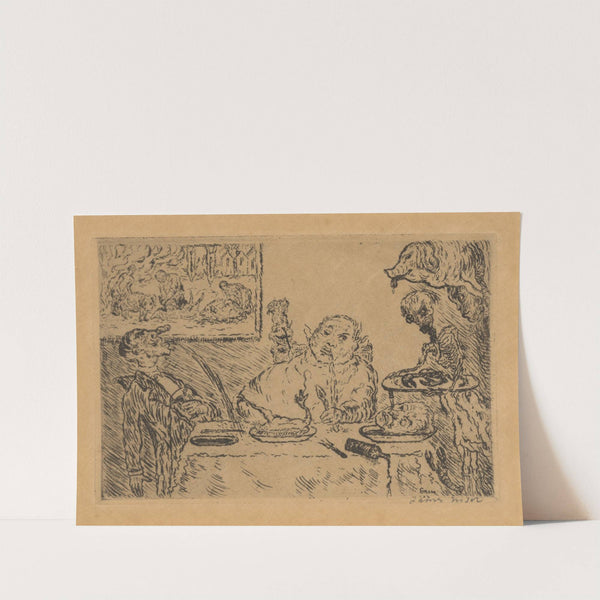 De gulzigheid by James Ensor