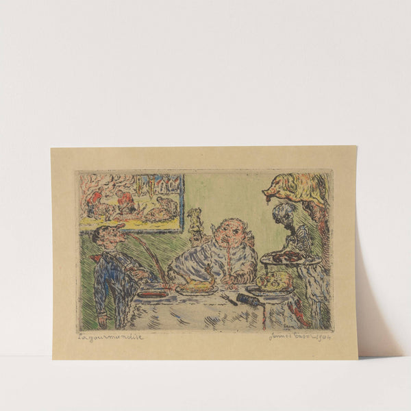 De gulzigheid by James Ensor