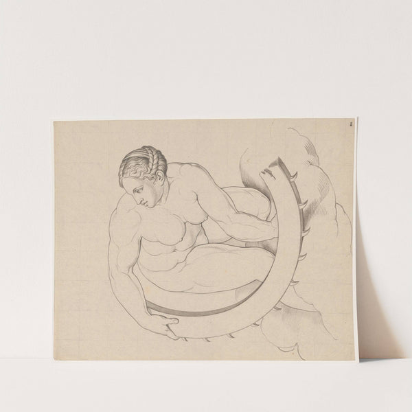 De H. Catharina, met wiel by David Humbert de Superville