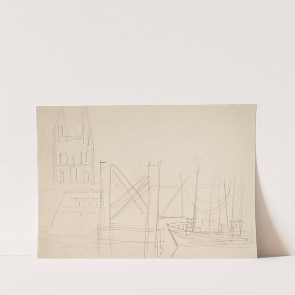 De haven (1947) by Jean Brusselmans