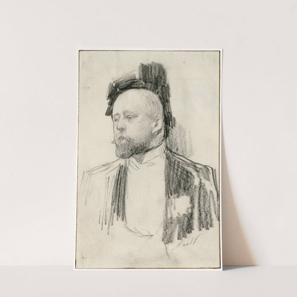 De heer Hesselink, beeldhouwer by Nicolaas van der Waay