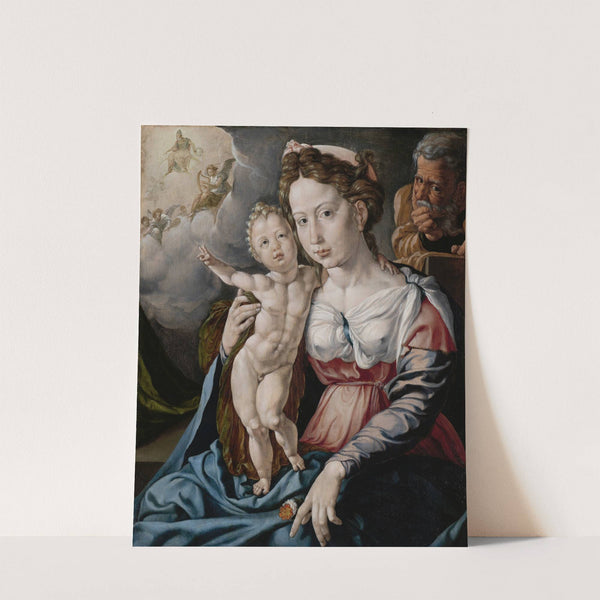 De Heilige Familie by Jan Cornelisz Vermeyen