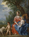 De Heilige Familie Met Johannes