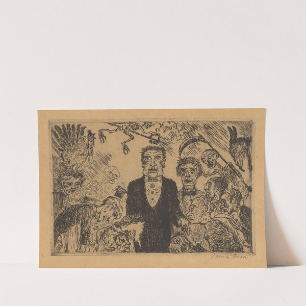 De hoogmoed by James Ensor