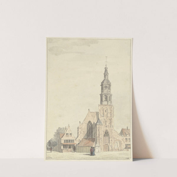 De kerk te Buren by Jan Ekels the elder
