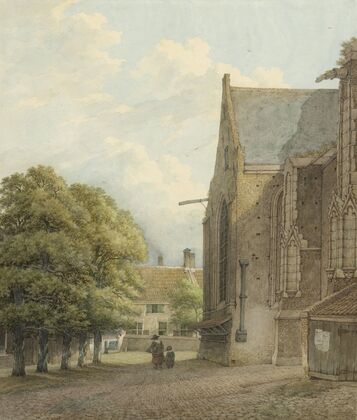 De kerk te Rhenen