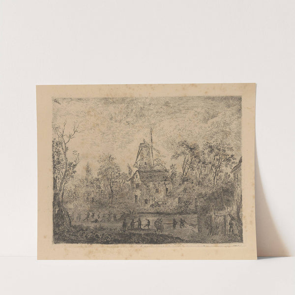 De kermis bij de molen by James Ensor