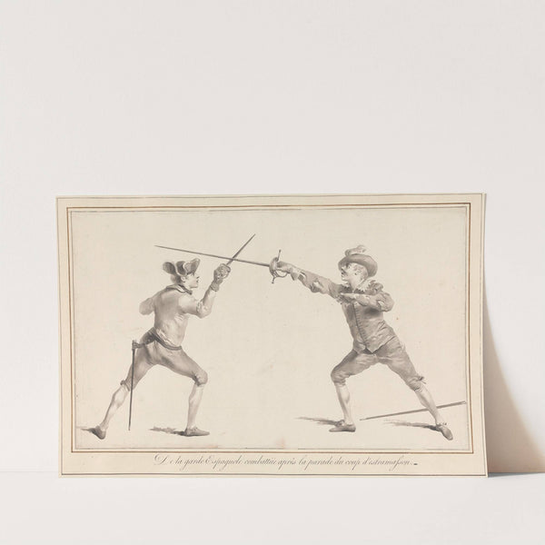 De la Garde Espagnole Combattüe Aprês la Parade du Coup d'Estramasson by James Gwin