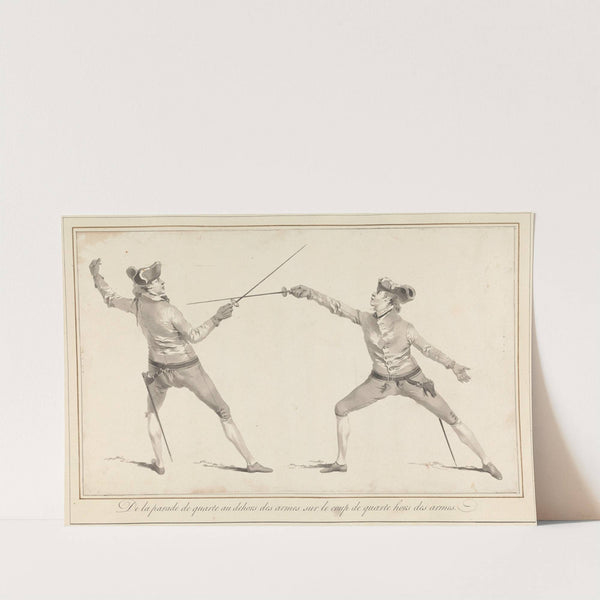 De la Parade de Quarte au Dehors des Armes sur le Coup de Quarte hors des Armes by James Gwin