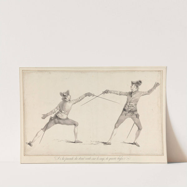 De la Parade du Demi-Cercle sur le Coup, de Quarte Basse by James Gwin