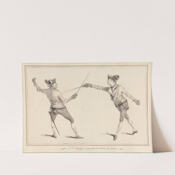 De la Passe en Quarte du Dehors des Armes by James Gwin