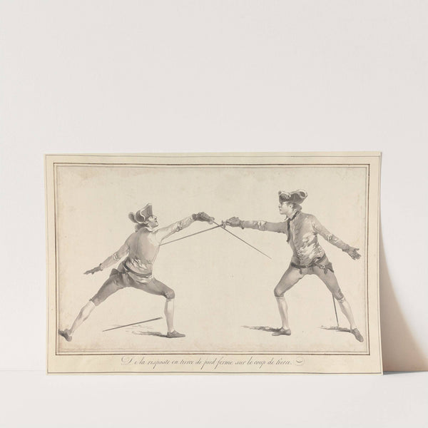 De la Risposte en Tierce de Pied Ferme sur le Coup de Tierce by James Gwin