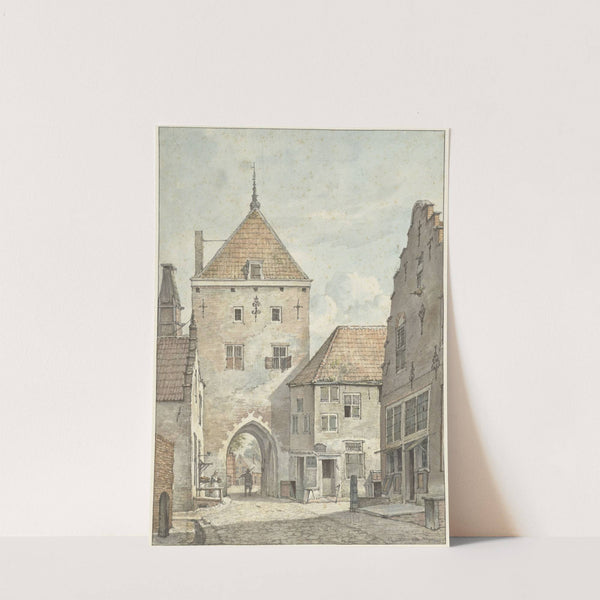 De Landpoort te Vianen by Gerrit Lamberts