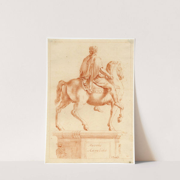 De Marcus Aurelius op het Capitool by Cornelis Pronk