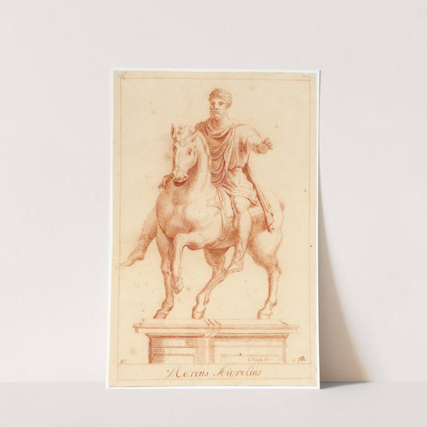 De Marcus Aurelius op het Capitool by Cornelis Pronk