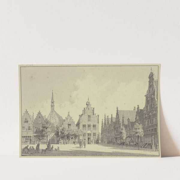 de Markt tot Steenwyk by Cornelis Pronk