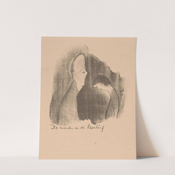 De meester en de leerling (1923) by Erich Wichmann