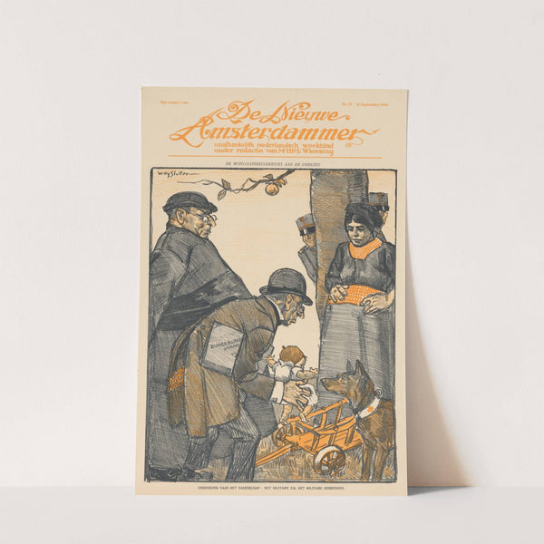 De mobilisatiekindertjes aan de grenzen by Willy Sluiter