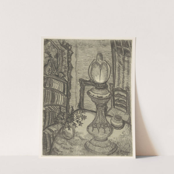 De molenaar, zakken vullend by Willem Witsen