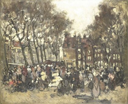 De Noordermarkt te Amsterdam