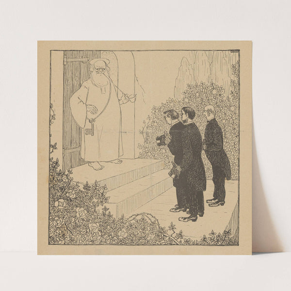 De Notenkraker, 27 juli 1907 ; De modelpatroon (1907) by Albert Hahn