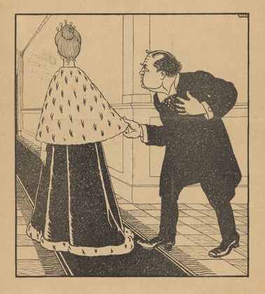 De Notenkraker, 16 maart 1907 ; In dagen van crisis