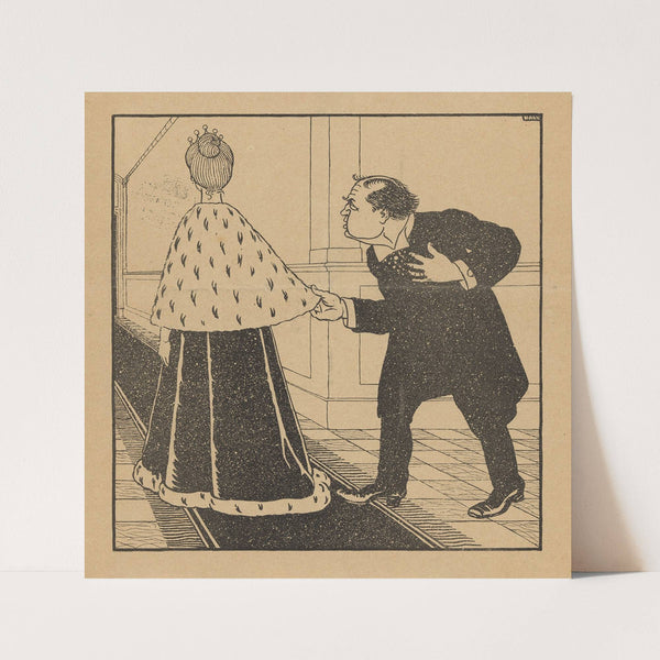 De Notenkraker, 16 maart 1907 ; In dagen van crisis (1907) by Albert Hahn