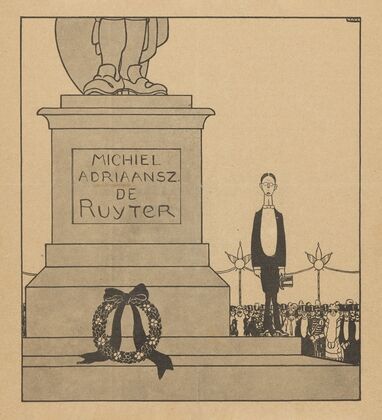 De Notenkraker, 23 maart 1907 ; De hulde van het nageslacht