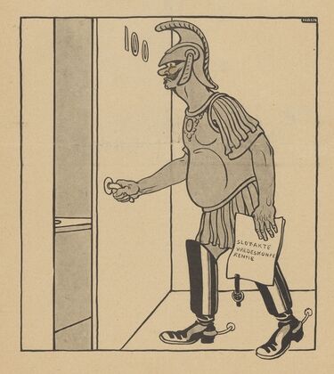 De Notenkraker, 26 oktober 1907 ; Na de vredesconferentie
