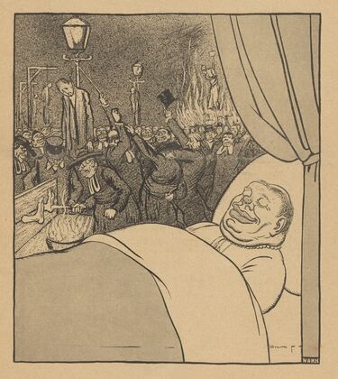 De Notenkraker, 29 juni 1907 ; Verkiezingsdroom van een man Gods