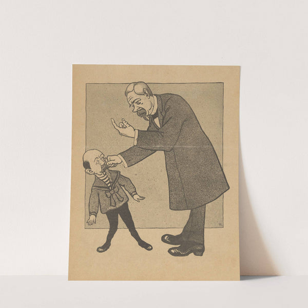 De Notenkraker, 6 juli 1907 ; Achter de coulissen by Albert Hahn