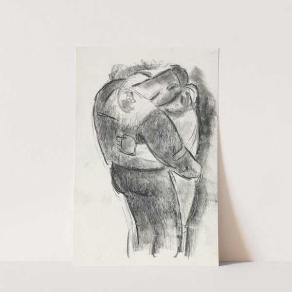 De omhelsing (1891) by Leo Gestel