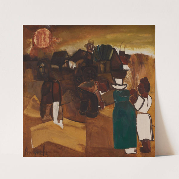 De oogst (1928) by Constant Permeke