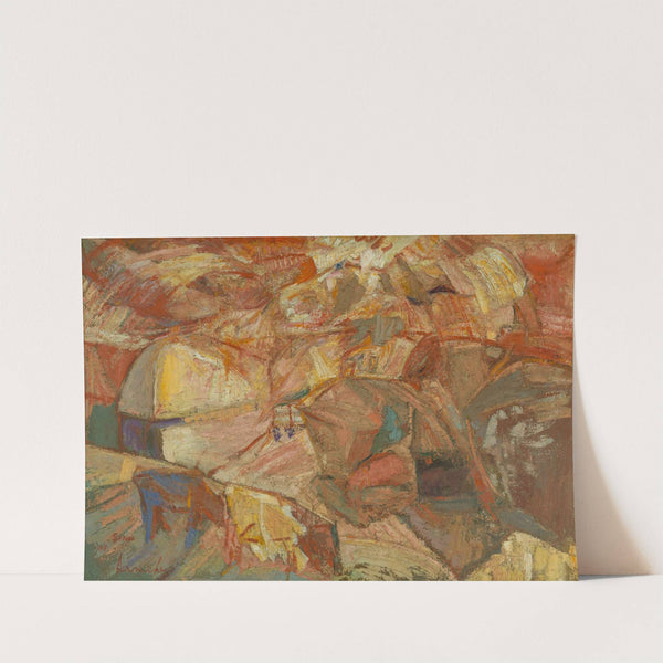 De oogst in Devonshire (1917) by Constant Permeke