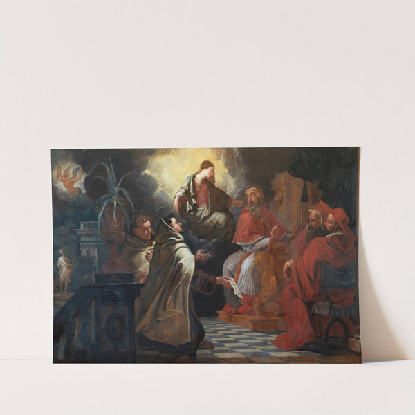 De orde der karmelieten bevestigd door de paus by Huybrecht Sporckmans