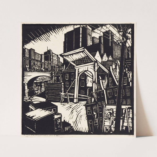 De oude en de nieuwe stad (1929) by Dick Ket