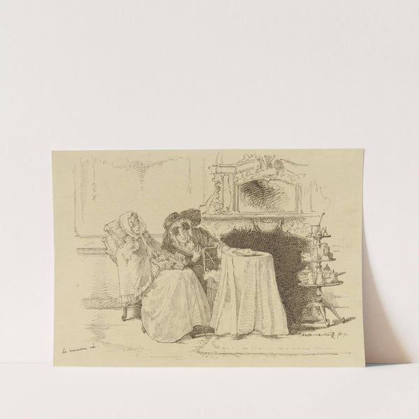 De pasgeborene by Alexander Hugo Bakker Korff