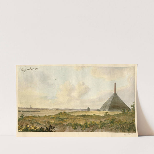 De piramide van Austerlitz bij Zeist by Otto Howen