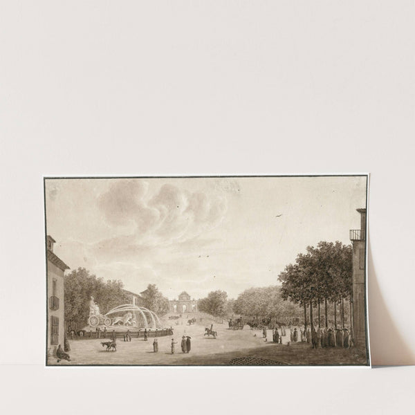 De Porte d’Alcala te Madrid by Otto Howen