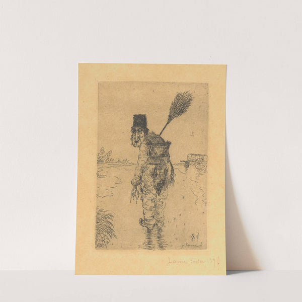 De putruimer by James Ensor