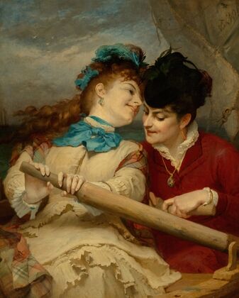 De quoi parlent les jeunes filles (Concerning what the young women are talking about)