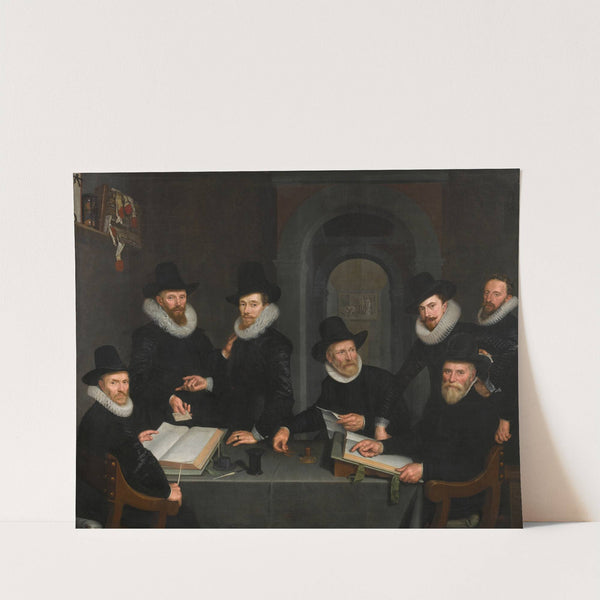 De Regenten van de Gasthuizen by Cornelis van der Voort