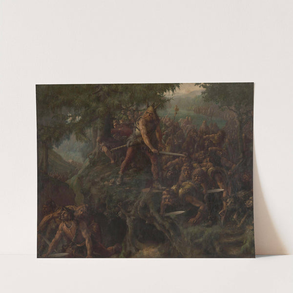 De Romeinse invasie in Gallië by Karel De Kesel