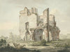 De ruïne van de Abdij van Rijnsburg