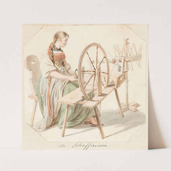 de Schaffausen (1822) by Franz Niklaus König