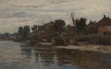 De Schelde in Burcht (1873)